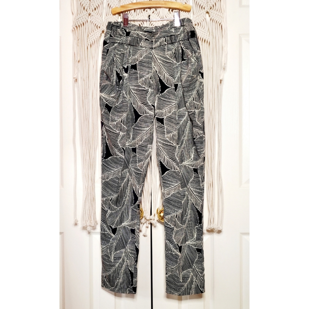 Tropical Printed Pants/ Trousers